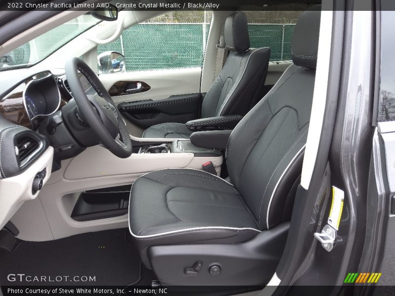  2022 Pacifica Limited AWD Black/Alloy Interior