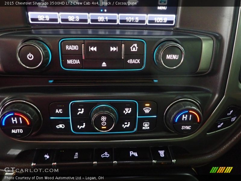 Black / Cocoa/Dune 2015 Chevrolet Silverado 3500HD LTZ Crew Cab 4x4