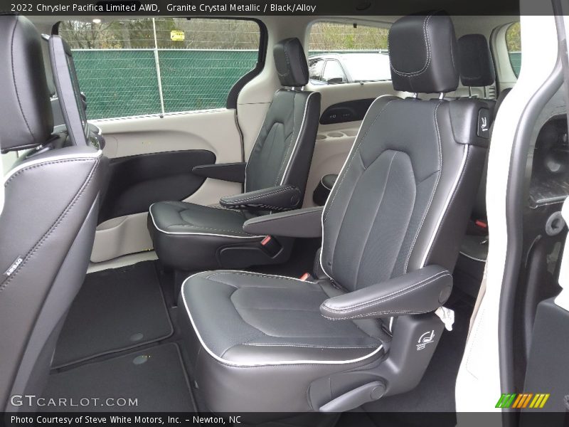 Rear Seat of 2022 Pacifica Limited AWD