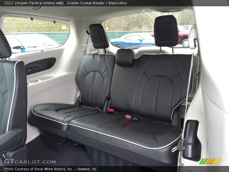 Rear Seat of 2022 Pacifica Limited AWD
