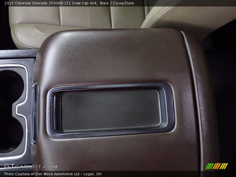 Black / Cocoa/Dune 2015 Chevrolet Silverado 3500HD LTZ Crew Cab 4x4