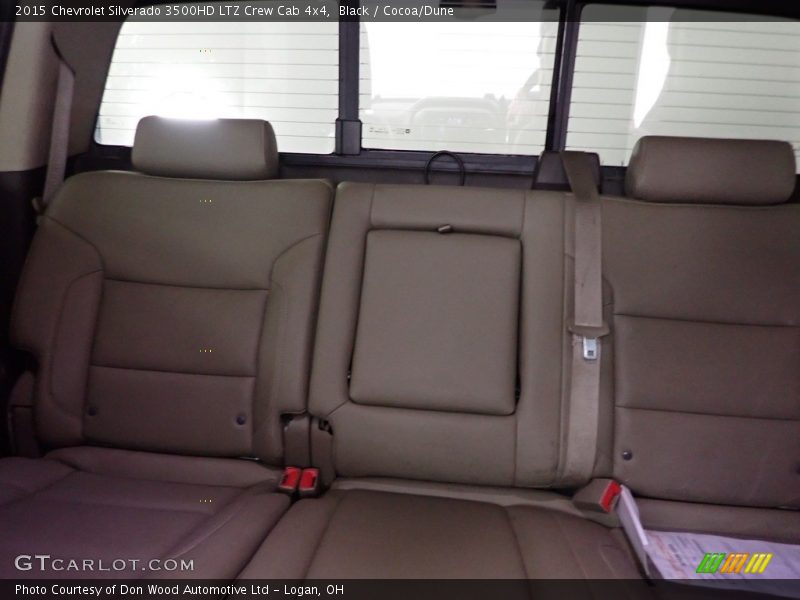Black / Cocoa/Dune 2015 Chevrolet Silverado 3500HD LTZ Crew Cab 4x4