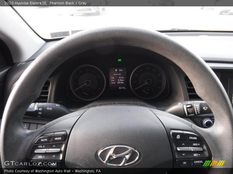 Phantom Black / Gray 2020 Hyundai Elantra SE