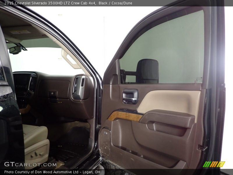 Black / Cocoa/Dune 2015 Chevrolet Silverado 3500HD LTZ Crew Cab 4x4
