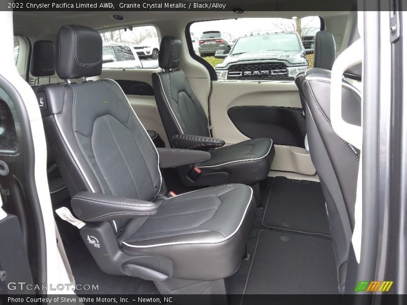 Rear Seat of 2022 Pacifica Limited AWD
