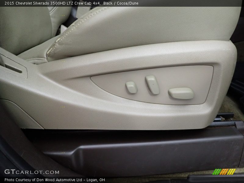 Black / Cocoa/Dune 2015 Chevrolet Silverado 3500HD LTZ Crew Cab 4x4