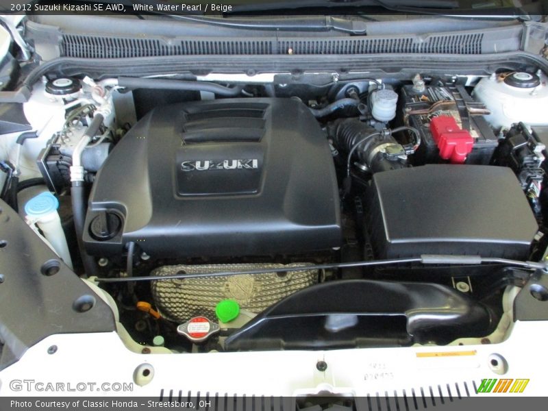  2012 Kizashi SE AWD Engine - 2.4 Liter DOHC 16-Valve 4 Cylinder