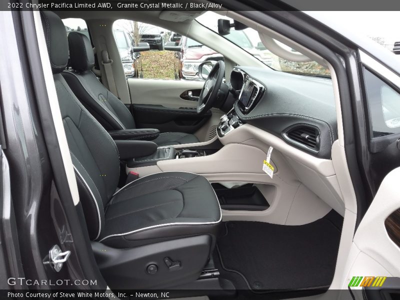 Front Seat of 2022 Pacifica Limited AWD