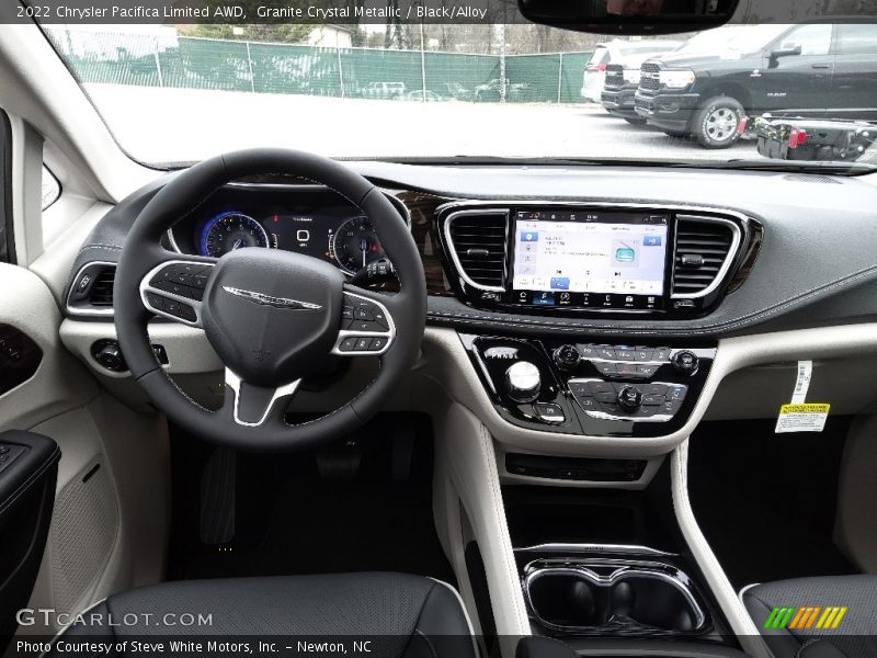 Dashboard of 2022 Pacifica Limited AWD