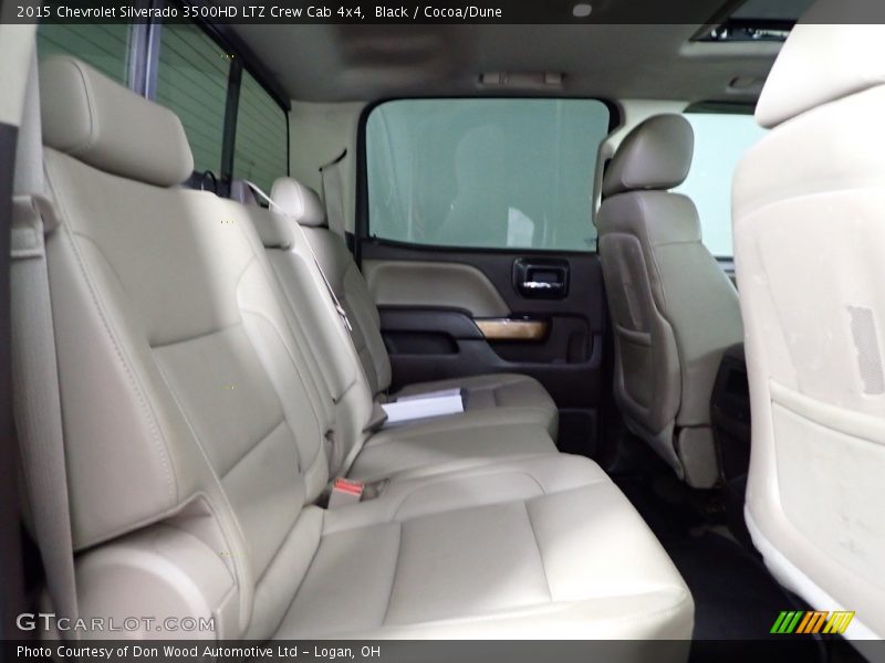 Black / Cocoa/Dune 2015 Chevrolet Silverado 3500HD LTZ Crew Cab 4x4