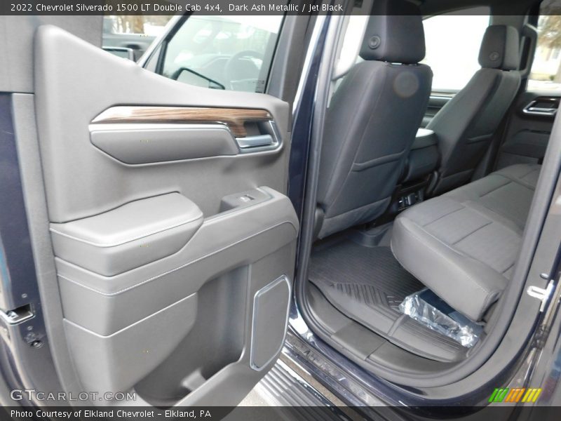 Dark Ash Metallic / Jet Black 2022 Chevrolet Silverado 1500 LT Double Cab 4x4