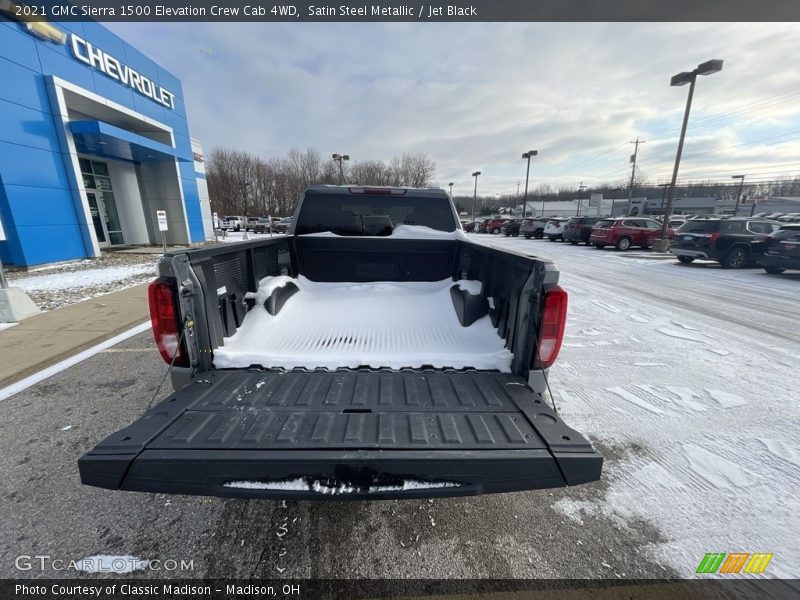 Satin Steel Metallic / Jet Black 2021 GMC Sierra 1500 Elevation Crew Cab 4WD