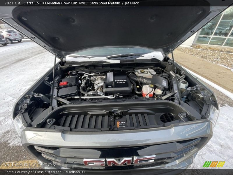  2021 Sierra 1500 Elevation Crew Cab 4WD Engine - 3.0 Liter DOHC 24-Valve Duramax Turbo-Diesel Inline 6 Cylinder