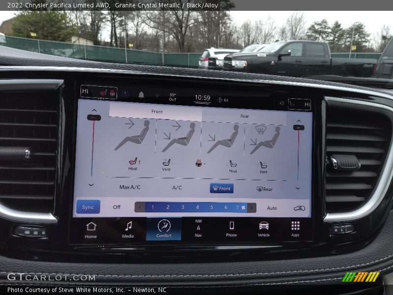 Granite Crystal Metallic / Black/Alloy 2022 Chrysler Pacifica Limited AWD