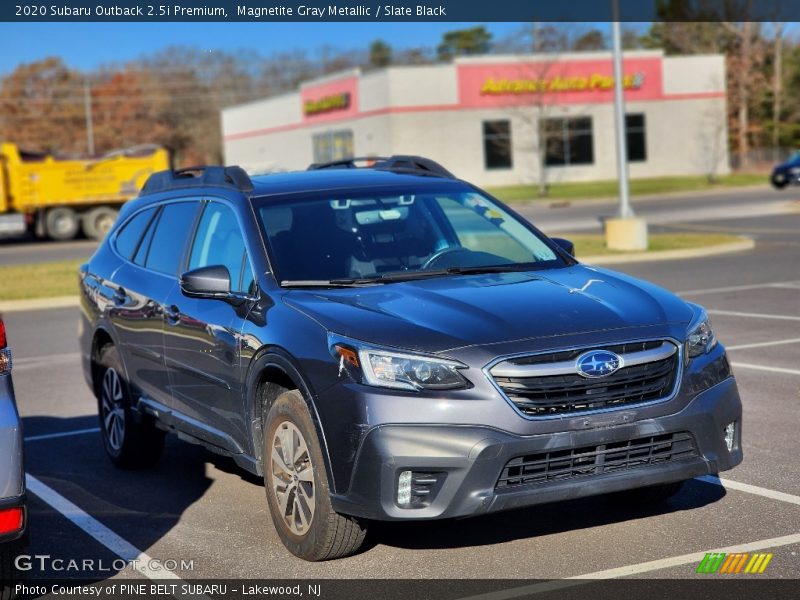 Magnetite Gray Metallic / Slate Black 2020 Subaru Outback 2.5i Premium