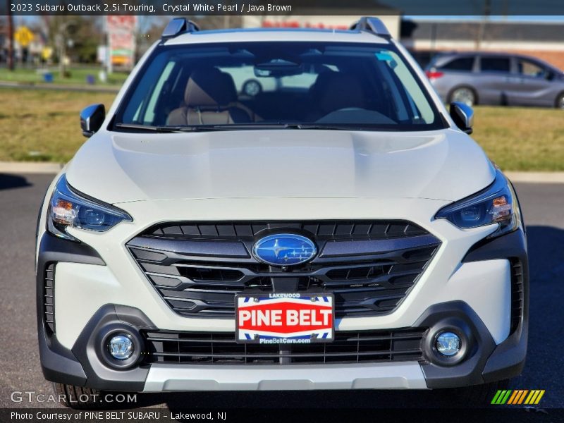 Crystal White Pearl / Java Brown 2023 Subaru Outback 2.5i Touring