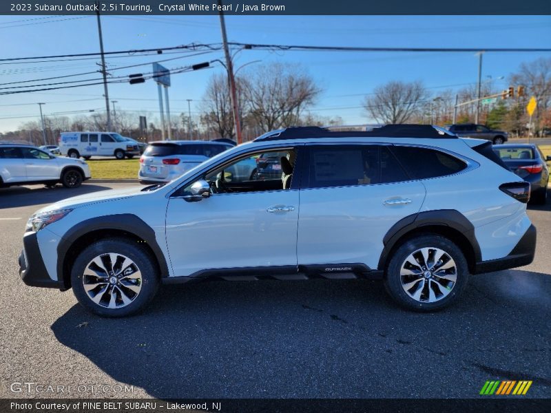 Crystal White Pearl / Java Brown 2023 Subaru Outback 2.5i Touring