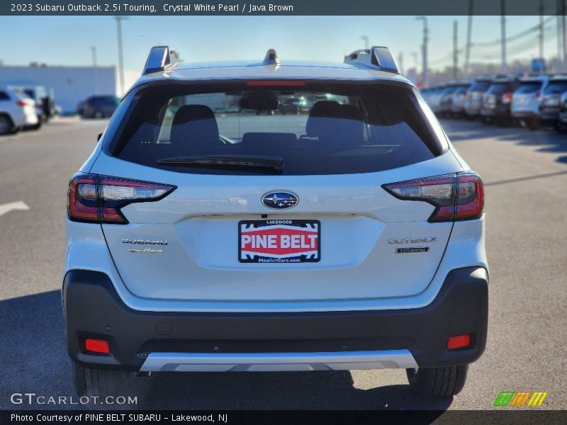 Crystal White Pearl / Java Brown 2023 Subaru Outback 2.5i Touring