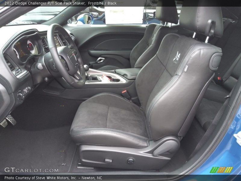 Front Seat of 2022 Challenger R/T Scat Pack Shaker