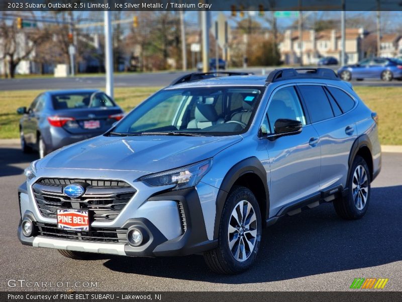 Ice Silver Metallic / Titanium Gray 2023 Subaru Outback 2.5i Limited