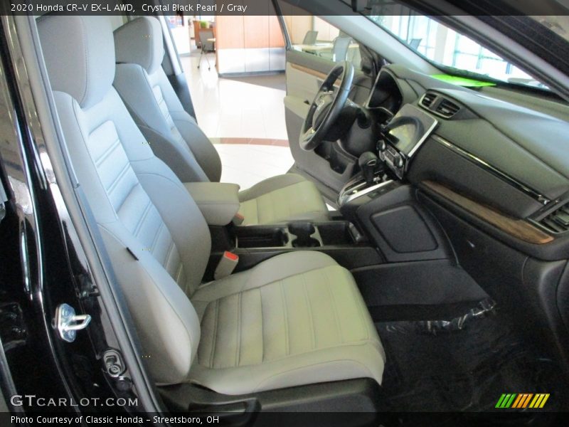 Crystal Black Pearl / Gray 2020 Honda CR-V EX-L AWD