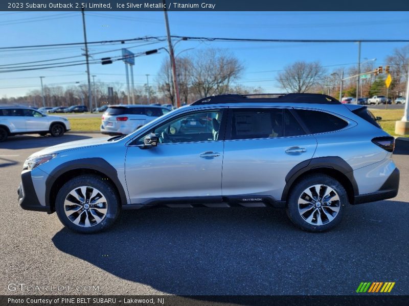 Ice Silver Metallic / Titanium Gray 2023 Subaru Outback 2.5i Limited