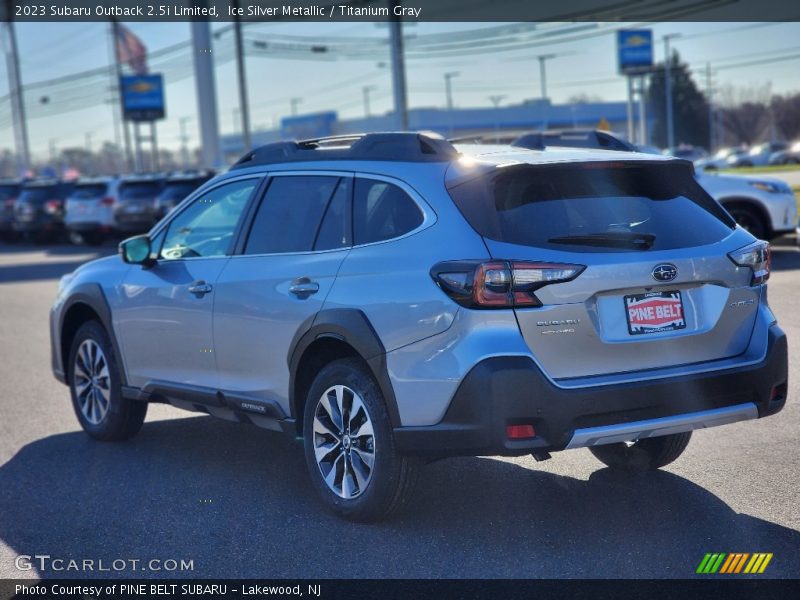 Ice Silver Metallic / Titanium Gray 2023 Subaru Outback 2.5i Limited