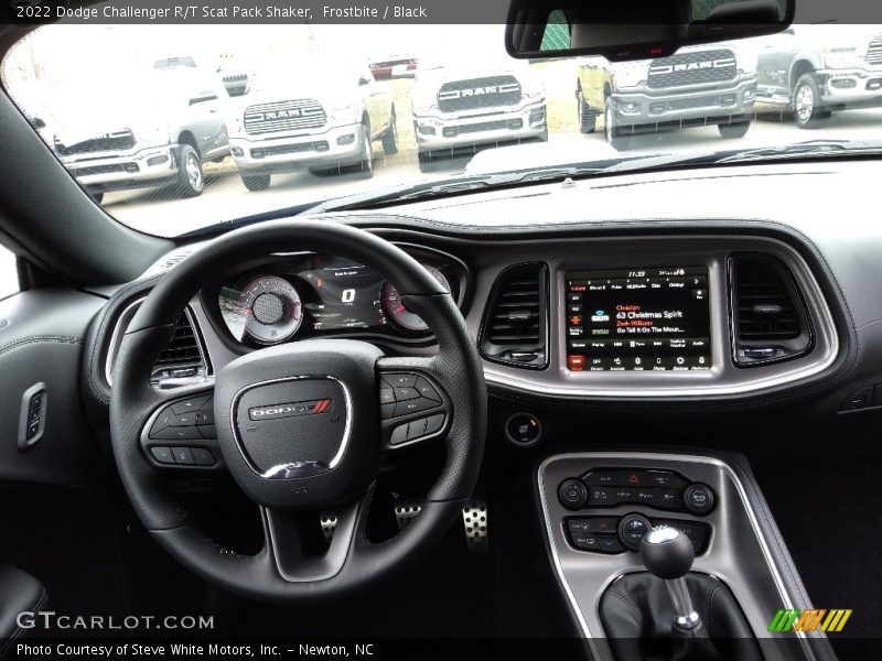 Dashboard of 2022 Challenger R/T Scat Pack Shaker