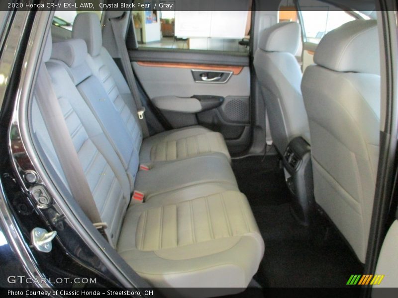 Crystal Black Pearl / Gray 2020 Honda CR-V EX-L AWD