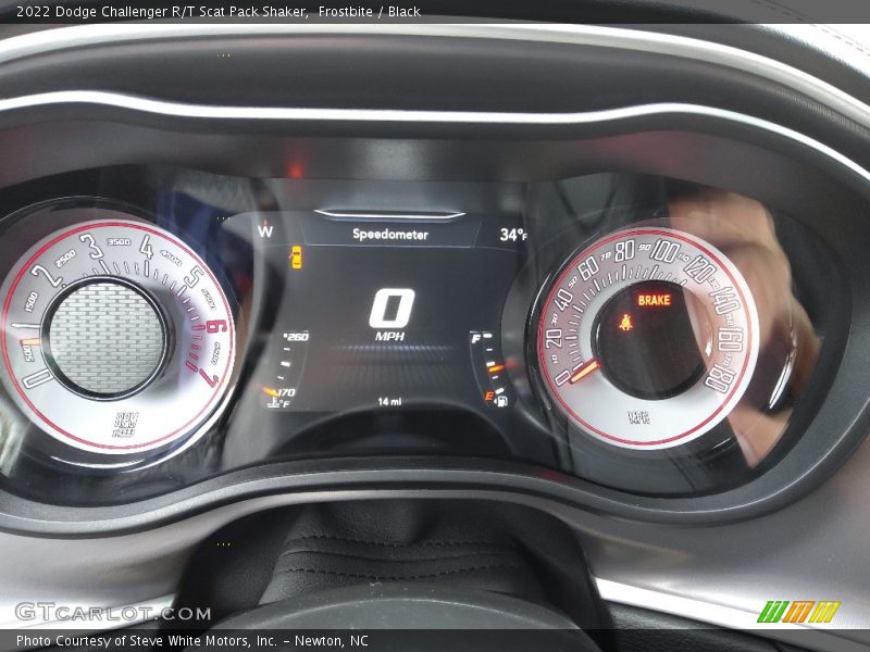  2022 Challenger R/T Scat Pack Shaker R/T Scat Pack Shaker Gauges