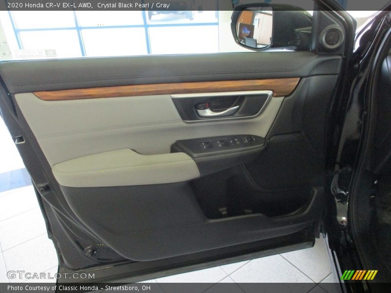 Crystal Black Pearl / Gray 2020 Honda CR-V EX-L AWD