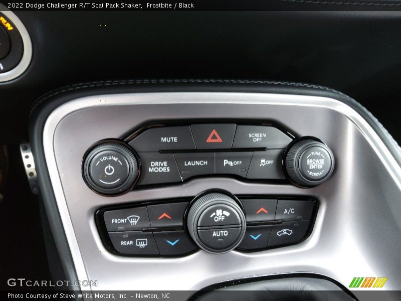 Frostbite / Black 2022 Dodge Challenger R/T Scat Pack Shaker