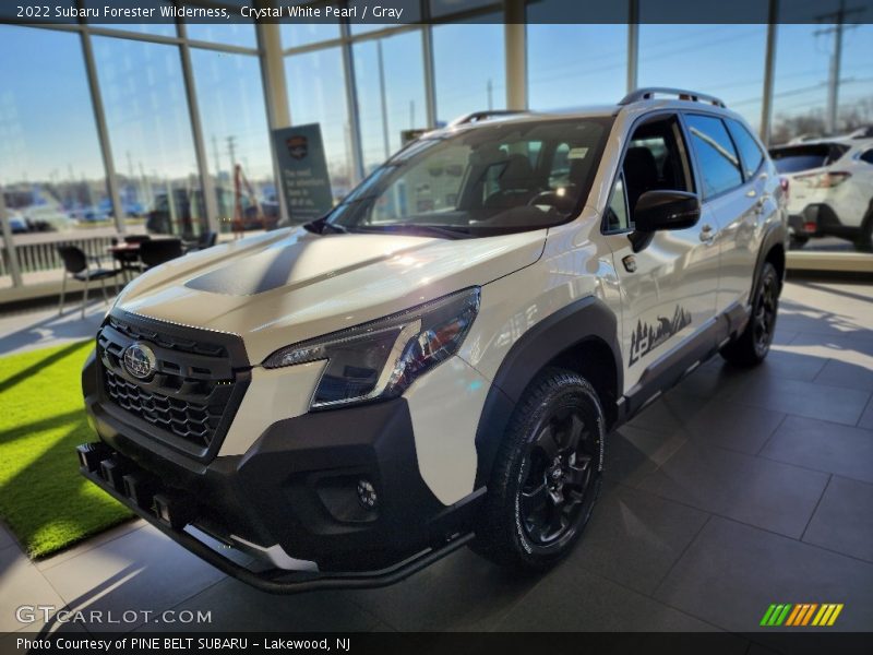 Crystal White Pearl / Gray 2022 Subaru Forester Wilderness
