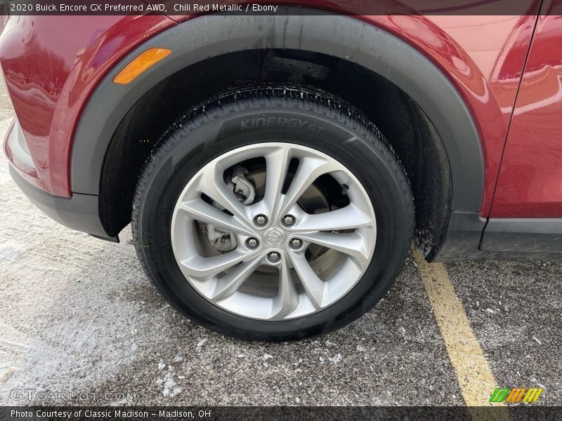 Chili Red Metallic / Ebony 2020 Buick Encore GX Preferred AWD