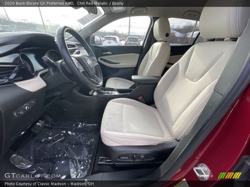Chili Red Metallic / Ebony 2020 Buick Encore GX Preferred AWD