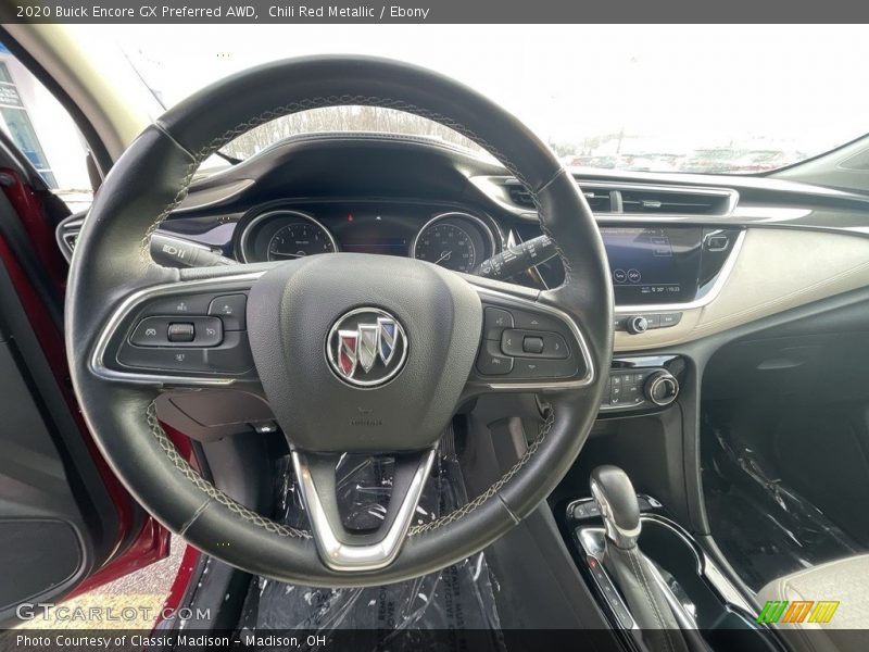 Chili Red Metallic / Ebony 2020 Buick Encore GX Preferred AWD