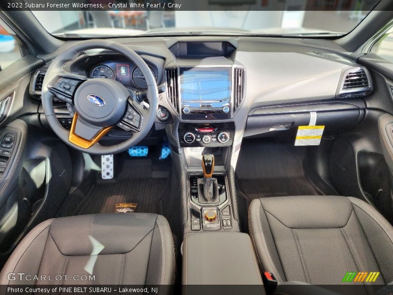 Crystal White Pearl / Gray 2022 Subaru Forester Wilderness