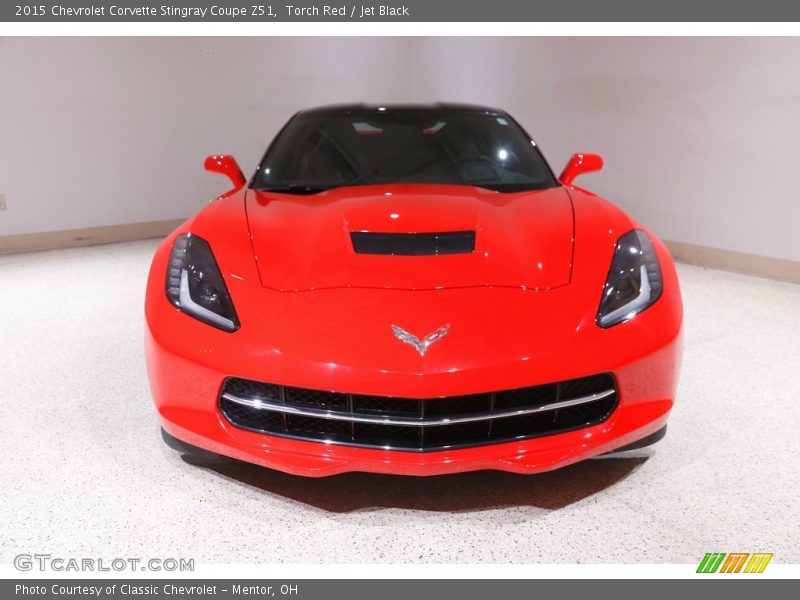 Torch Red / Jet Black 2015 Chevrolet Corvette Stingray Coupe Z51