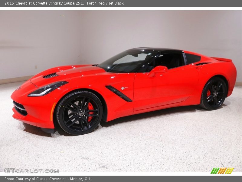 Torch Red / Jet Black 2015 Chevrolet Corvette Stingray Coupe Z51