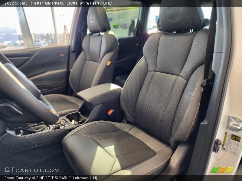 Crystal White Pearl / Gray 2022 Subaru Forester Wilderness
