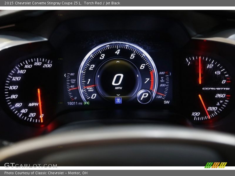 Torch Red / Jet Black 2015 Chevrolet Corvette Stingray Coupe Z51