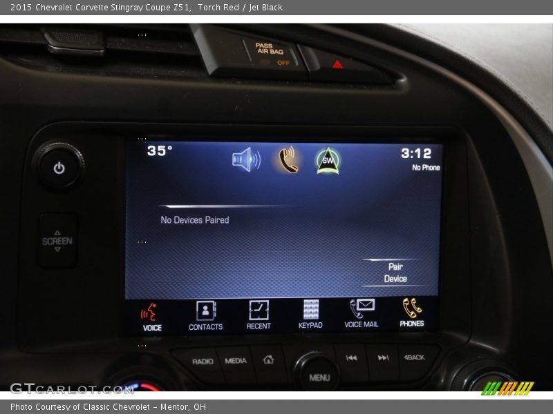 Torch Red / Jet Black 2015 Chevrolet Corvette Stingray Coupe Z51