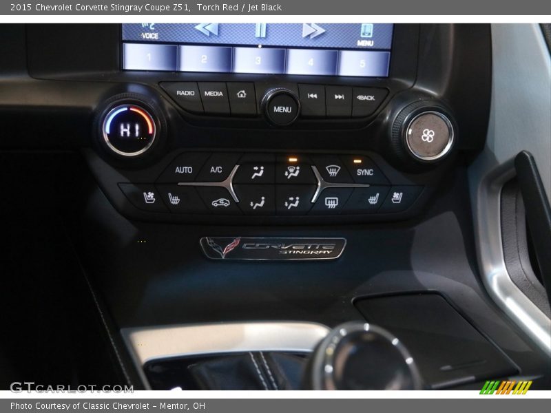 Torch Red / Jet Black 2015 Chevrolet Corvette Stingray Coupe Z51