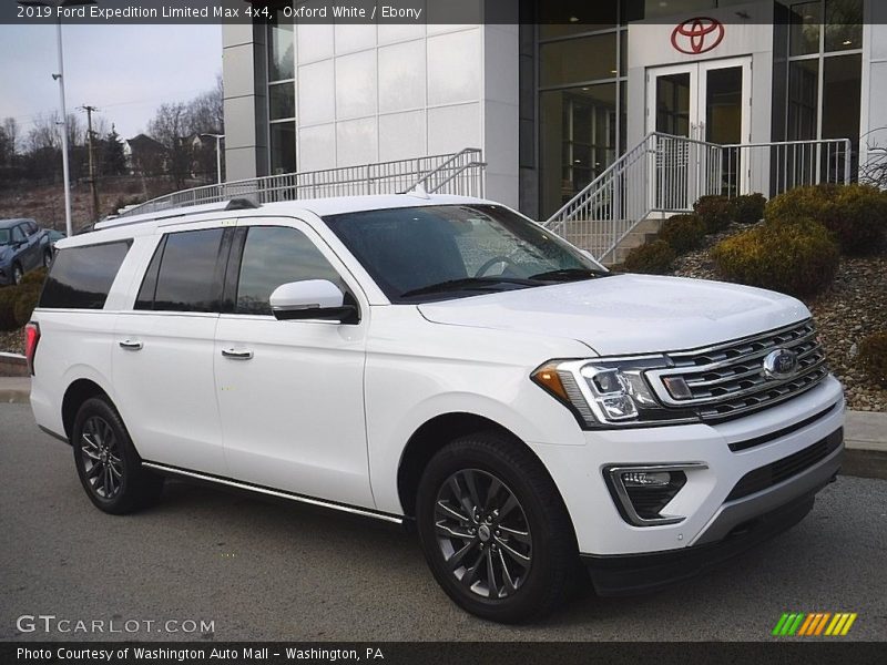 Oxford White / Ebony 2019 Ford Expedition Limited Max 4x4