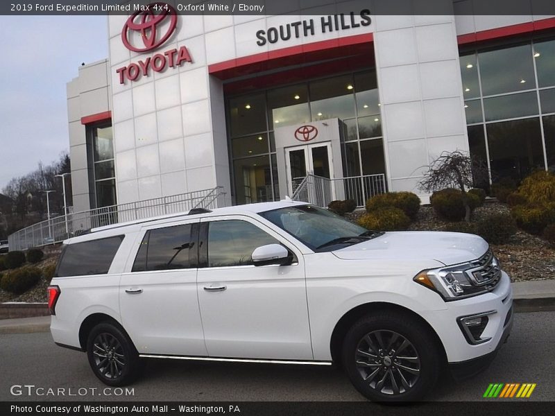 Oxford White / Ebony 2019 Ford Expedition Limited Max 4x4
