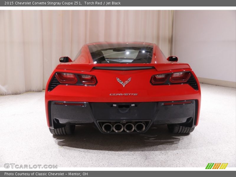 Torch Red / Jet Black 2015 Chevrolet Corvette Stingray Coupe Z51