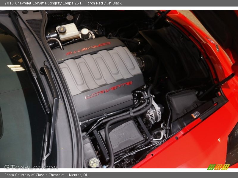 Torch Red / Jet Black 2015 Chevrolet Corvette Stingray Coupe Z51