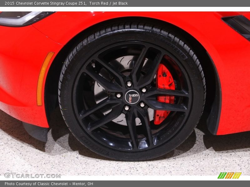 Torch Red / Jet Black 2015 Chevrolet Corvette Stingray Coupe Z51
