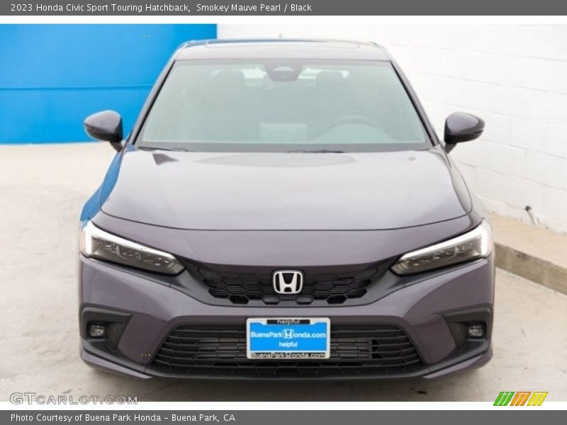 Smokey Mauve Pearl / Black 2023 Honda Civic Sport Touring Hatchback