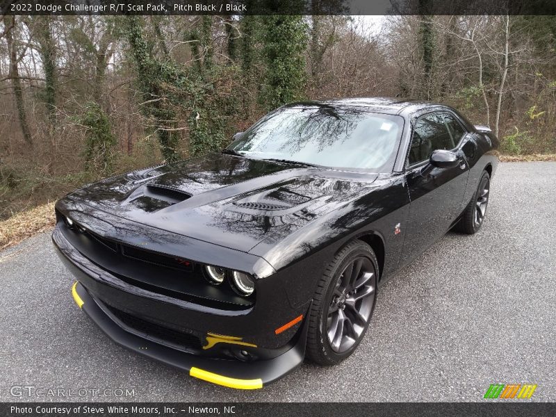 Pitch Black / Black 2022 Dodge Challenger R/T Scat Pack